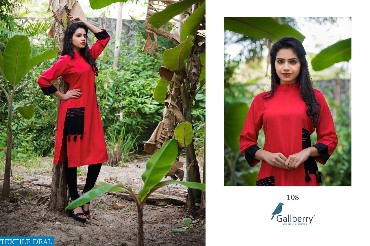 Gallberry gardenia vol-2 Wholesale ready made long kurtis